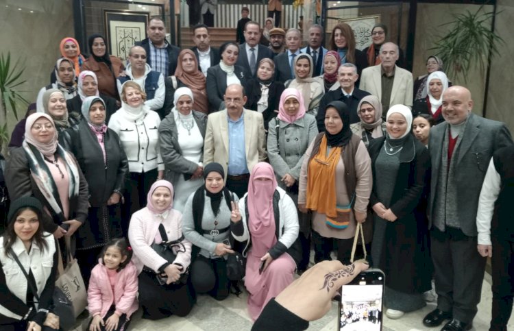 الأمين العام يفتتح معرض تلاقي الأجيال للخط العربي بمكتبة القاهرة الكبرى