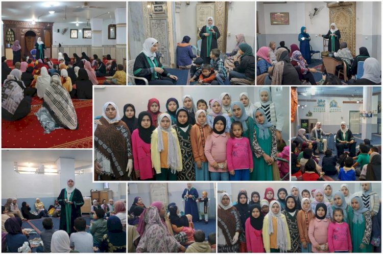 واعظات الأوقاف ينفذن سلسلة من الفعاليات الدعوية للسيدات والأطفال في المحافظات