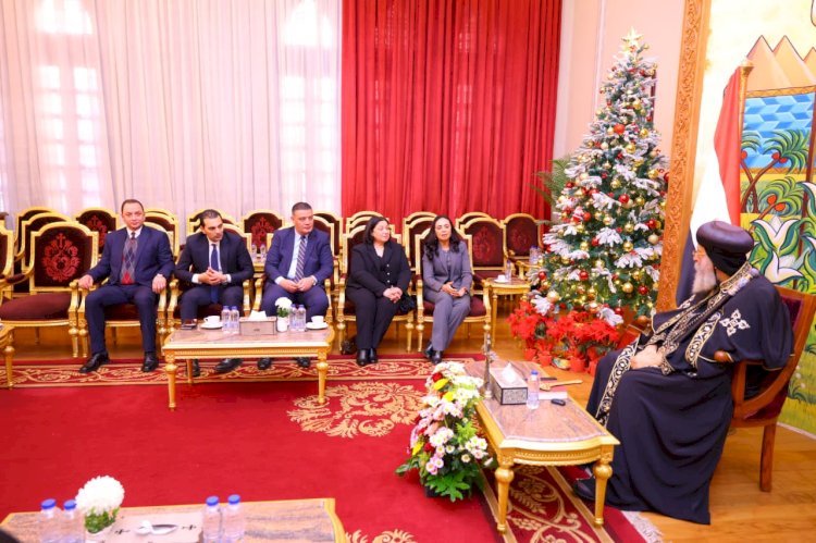 وزيرة التضامن تهنئ البابا بعيد الميلاد المجيد