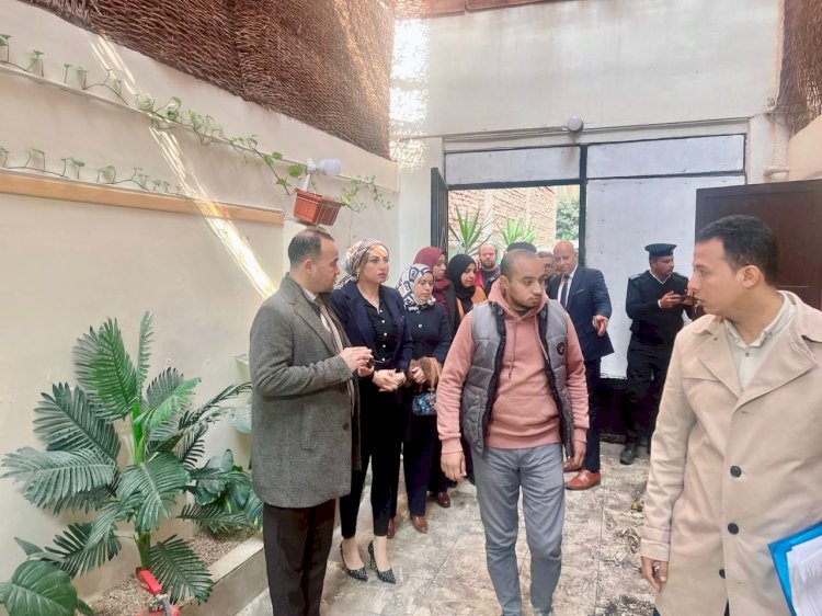 النيابة الإدارية تجري معاينة لمقر إحدي مصحات علاج الإدمان ببنها