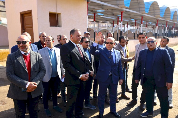 محافظ كفرالشيخ يتفقد السوق الحضري المطور بسيدي سالم