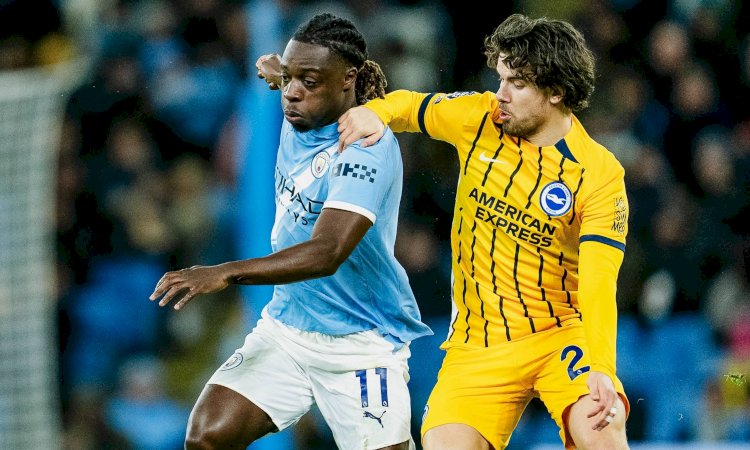 مانشستر سيتى يتعادل ايجابيا مع  برايتون في الجولة الـ21 للبريميرليج