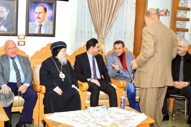 نائب محافظ سوهاج يهنئ الأقباط الارثوذكس بعيد الميلاد