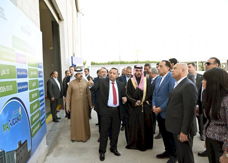 رئيس الوزراء يفتتح مشروع "مكسيكانو" للصناعات الغذائية بمنطقة السخنة الصناعية