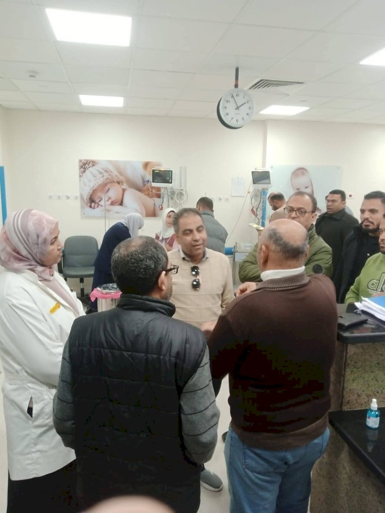 وكيل وزارة الصحة بأسيوط يتفقد مستشفى منفلوط المركزي