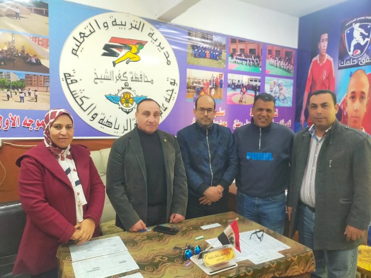 رياضة كفر الشيخ تواصل التنسيق لإنتقاء لاعبين جدد بالمشروع القومي للموهبه