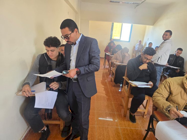 انتهاء امتحانات الترم الأول بالمعهد الفني الصحي بقنا للعام الجامعي