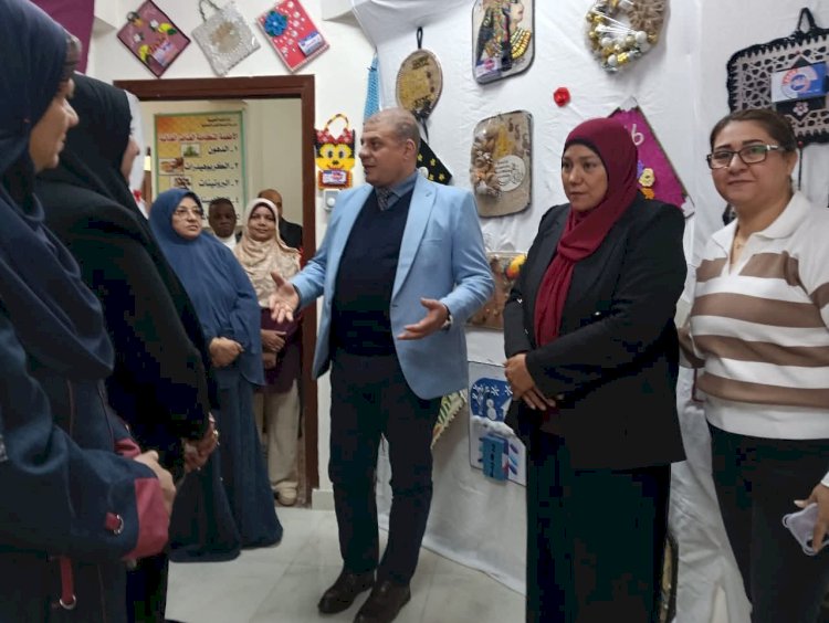 افتتاح معرض نتائج الاقتصاد المنزلي للعام الجديد بتعليم قنا