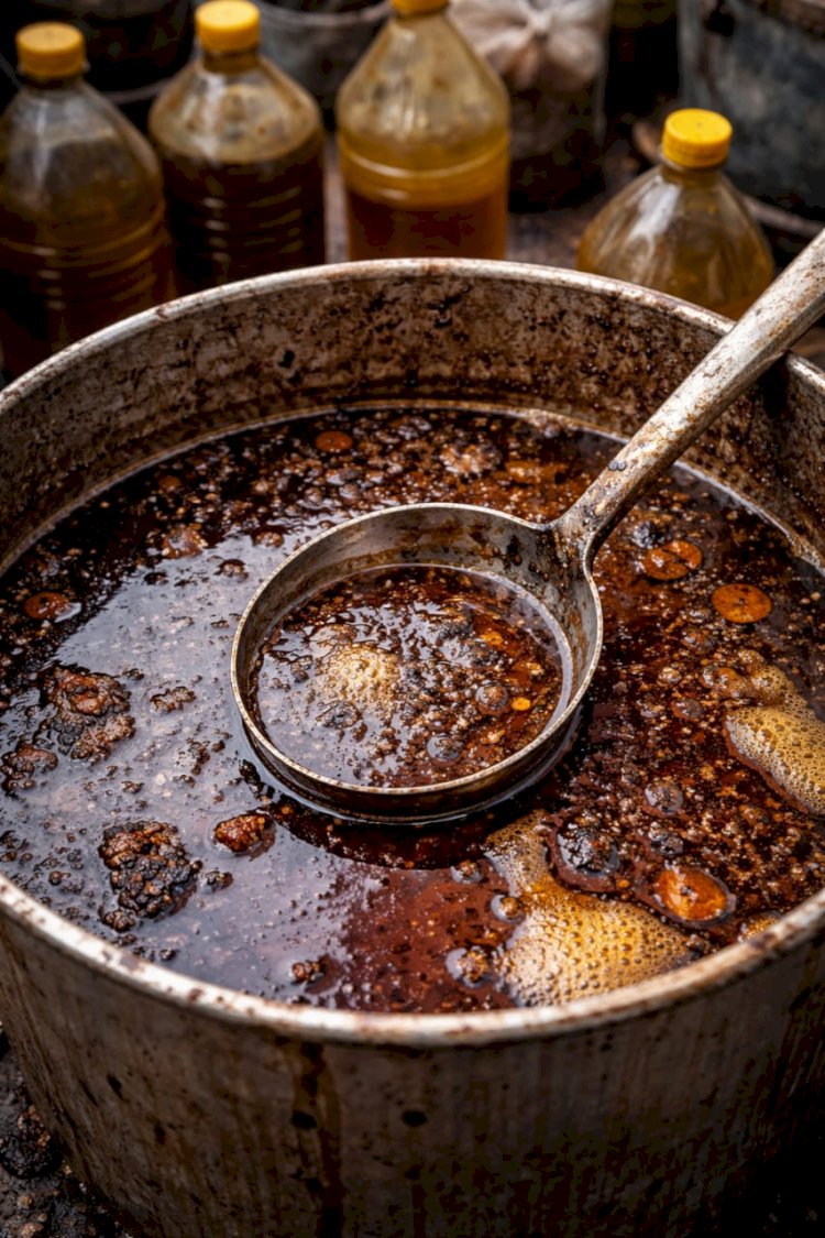 ضبط مخزن «سموم غذائية» بسوهاج لإعادة تدوير الزيت المستعمل