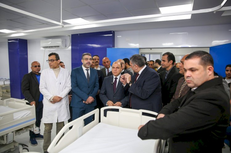 محافظ كفرالشيخ يفتتح تطوير العناية المركزة بمستشفى دسوق العام