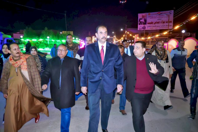 محافظ سوهاج يفتتح تطوير مدخل مدينة طهطا القبلي