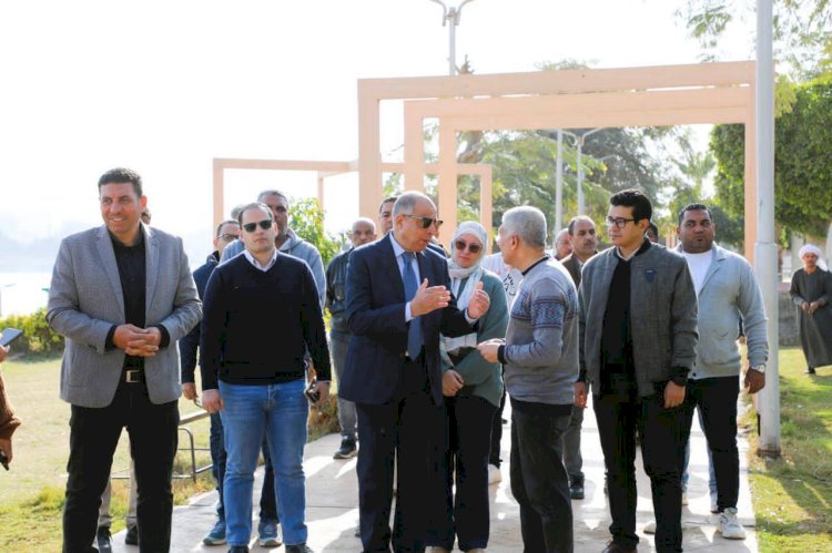 محافظ المنيا يوجّه بمنع الدراجات النارية ورفع كفاءة كورنيش النيل