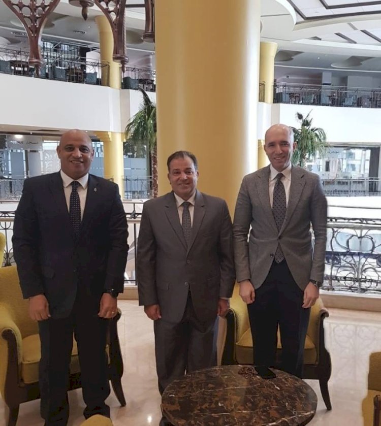 السفارة المصرية بطرابلس تستقبل وفد جامعة قنا