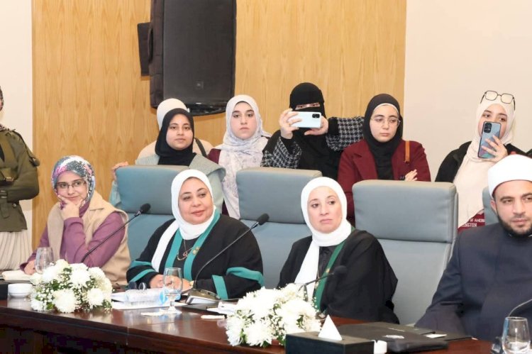 واعظات الأوقاف يشاركن  في مؤتمر الأعلى للشئون الإسلامية