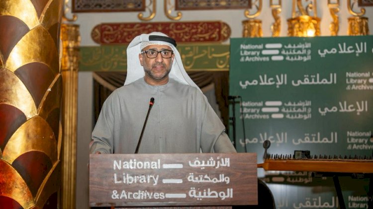مدير الأرشيف والمكتبة الوطنية بالإمارات: الإعلام شريك أساسي في نشر الرؤية وبناء الوعي المعرفي