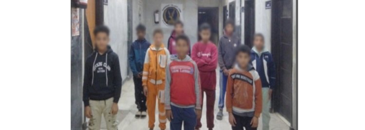 القبض علي ١٢ متهم لاستغلالهم الاطفال في التسول