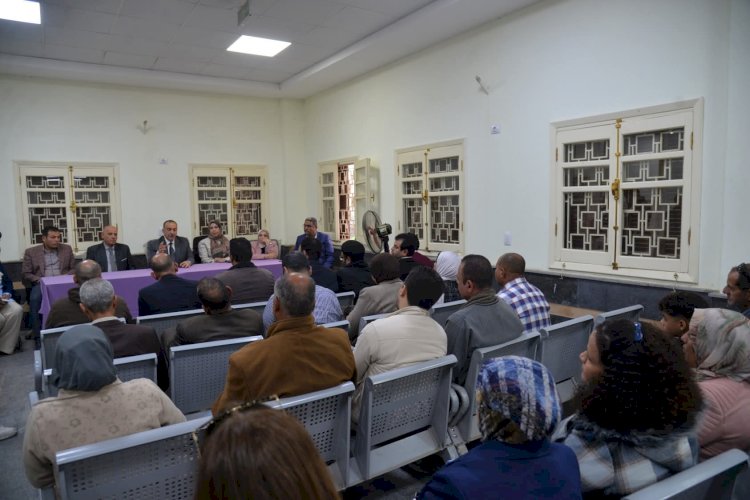 محافظ أسيوط من بني رافع: لا تهاون مع الظواهر السلبية