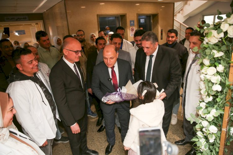 محافظ كفرالشيخ يفتتح مركز جراحات الجهاز الهضمي بمستشفى سيدي غازي المركزي