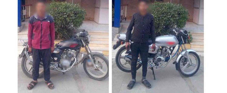 نكشف فيديو قيام قائدى دراجتين  بآداء حركات إستعراضية بالشرقية