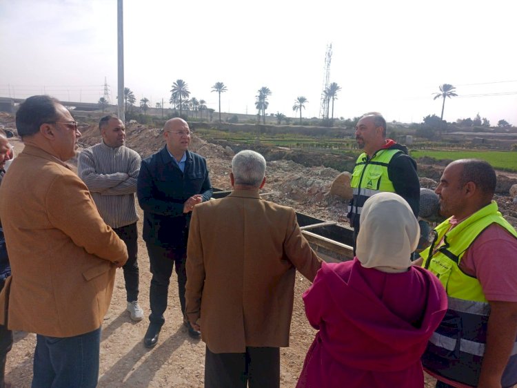 نائب محافظ الجيزة يتفقد عددا من المشروعات الخدمية ببعض مراكز المحافظة
