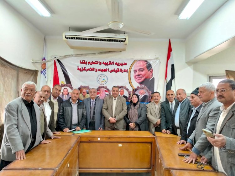 نشاط مكثف لوكيل مديرية التربية والتعليم في أول أيام عمله بقنا