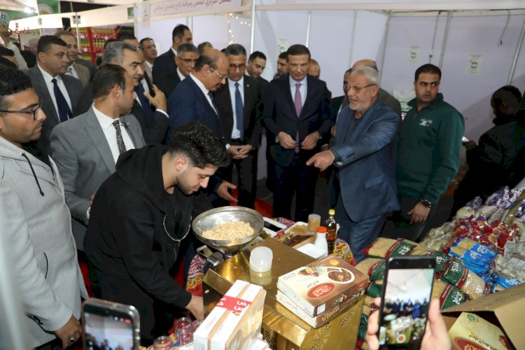 وزيرا الزراعة والتموين ومحافظة الجيزة يفتتحون معرض السلع الغذائية بمناسبة شهر رمضان