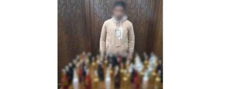 ضبط شخص يبيع مشروبات كحولية مغشوشة بالإسكندرية