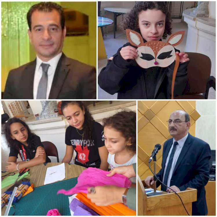 مكتبة القاهرة الكبرى تواصل ورشها الفنية اليومية بقصر الأميرة سميحة كامل