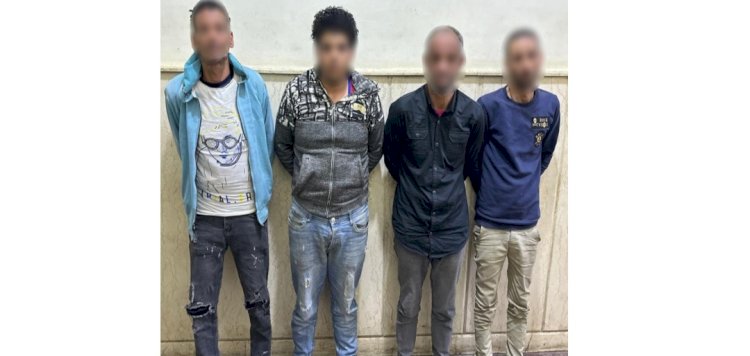 ضبط المتهمين بتحصيل  مبالغ مالية من المواطنين مقابل إنتظار سياراتهم بالسويس