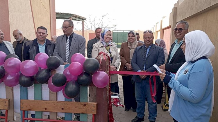 وكيل وزارة التربية والتعليم ببني سويف تتابع سير العملية التعليمية بمدارس ناصر