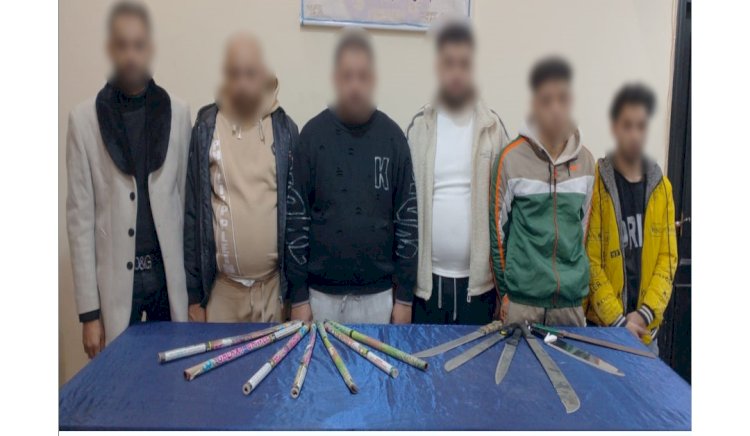 القبض علي طرفي مشاجرة الأسلحة والألعاب النارية لخلافات مالية بالجيزة