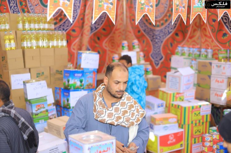 غرفة سوهاج التجارية تفتتح معرض «أهلاً رمضان» بمركز البلينا