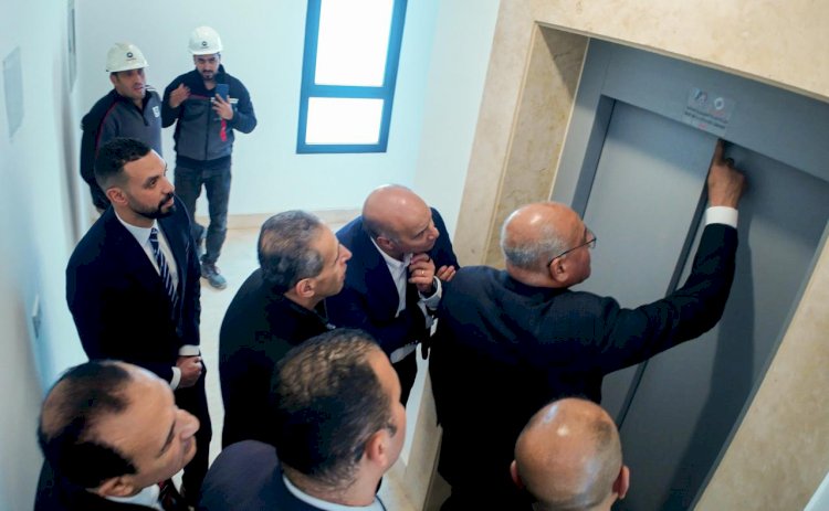 رئيس العربية للتصنيع يتفقد باكورة انتاج الشركة العربية السويسرية للمصاعد
