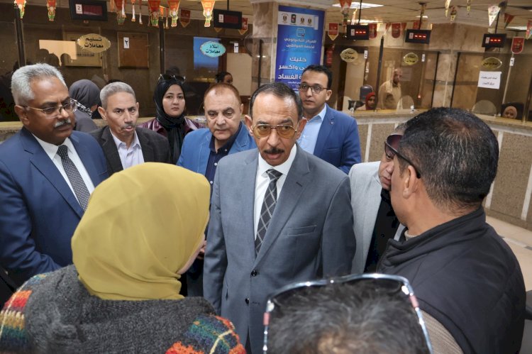 " راشد " يقوم بجولة ميدانية بشوارع  سوهاج