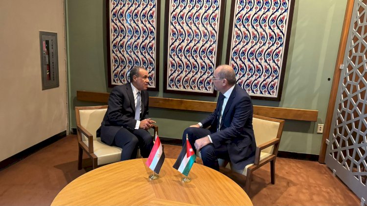 وزير الخارجية يلتقي نظيره الأردني فى نيويورك