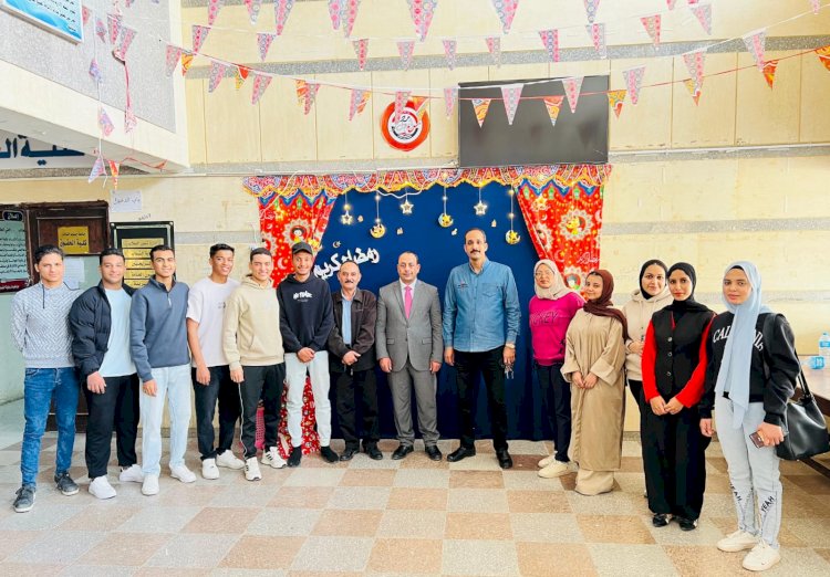 حقوق قنا تستقبل شهر رمضان بتعليق الزينة وسط أجواء من البهجة