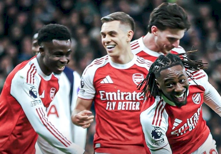 آرسنال يتغلب على توتنهام هوتسبير ويعزز صدارته للبريميرليج