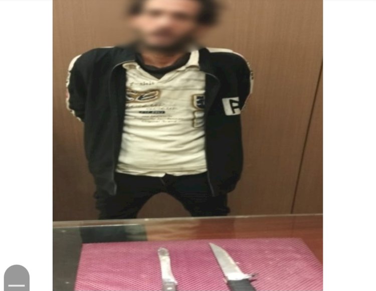 ضبط المتهم بالتلويح بالاسلحة بالغربية