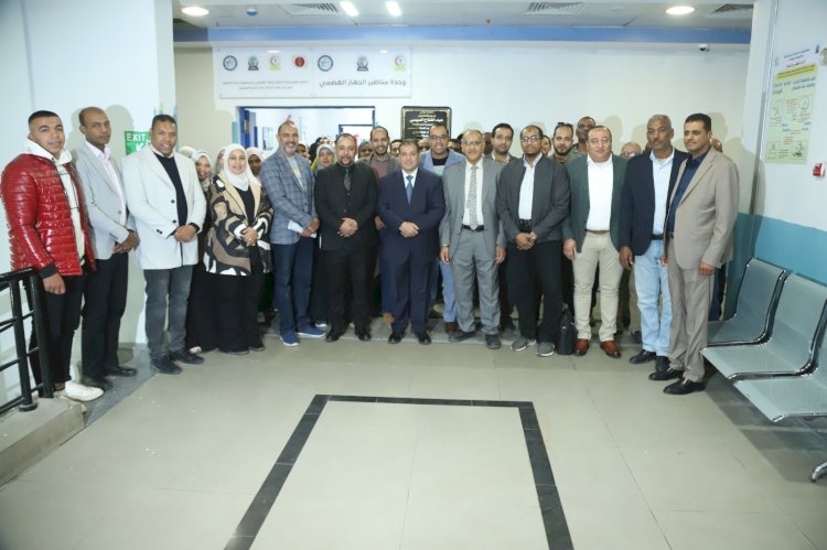 رئيس جامعة قنا: علاج (2737)حالة بوحدة مناظير الجهاز الهضمي خلال عامين