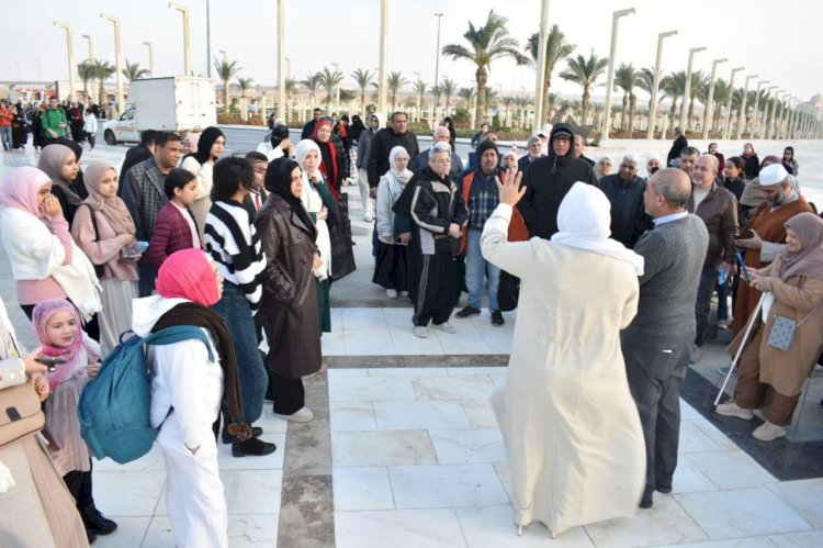 المسجد الكبير  يتلألأ بأصوات نجوم دولة التلاوة وبفرحة الأطفال وأسرهم