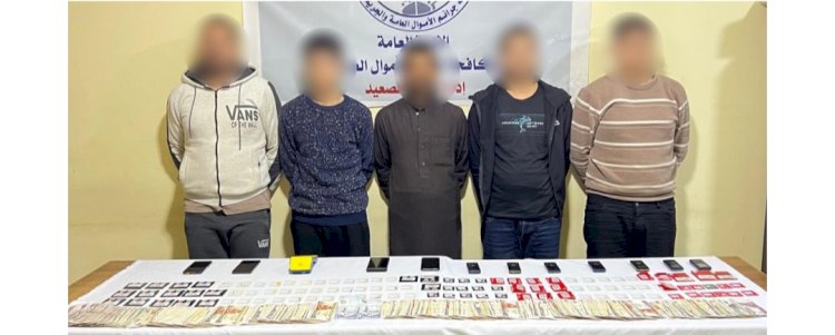 ضبط تشكيل خدمة عملاء البنوك الوهمية للنصب علي المواطنين بالمنيا