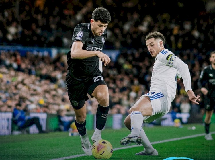 مانشستر سيتى  يفوز على ليدز يونايتد ويعزز وصافته للبريميرليج