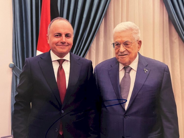 السفير المصرى يلتقى الرئيس الفلسطيني في رام الله ويبحث تطورات الأوضاع في الأراضي الفلسطينية المحتلة