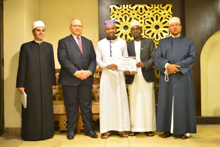 موفدو الأوقاف يشاركون في احتفال المركز الإسلامي المصري بتنزانيا