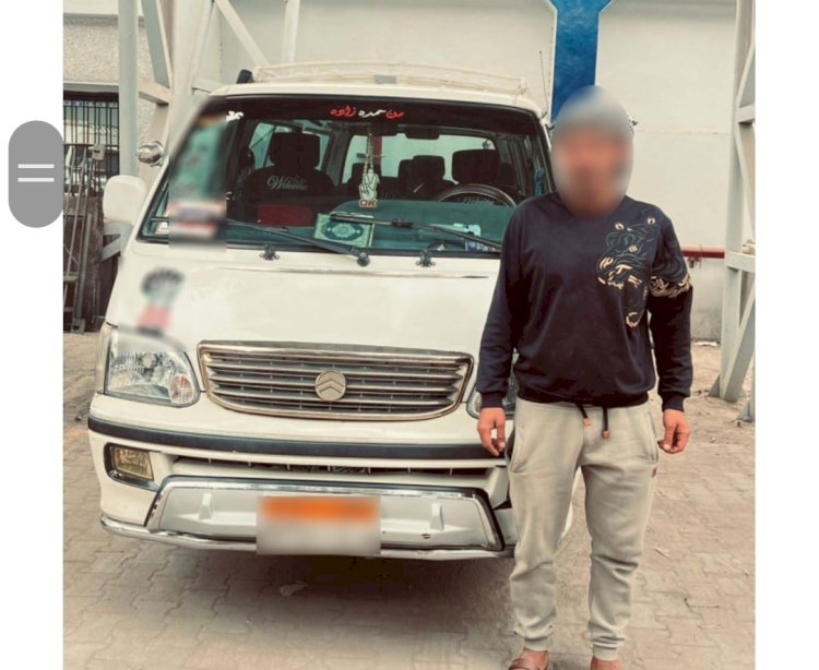 سائق ميكروباص سوهاج في قبضة الأمن بعد تصويره