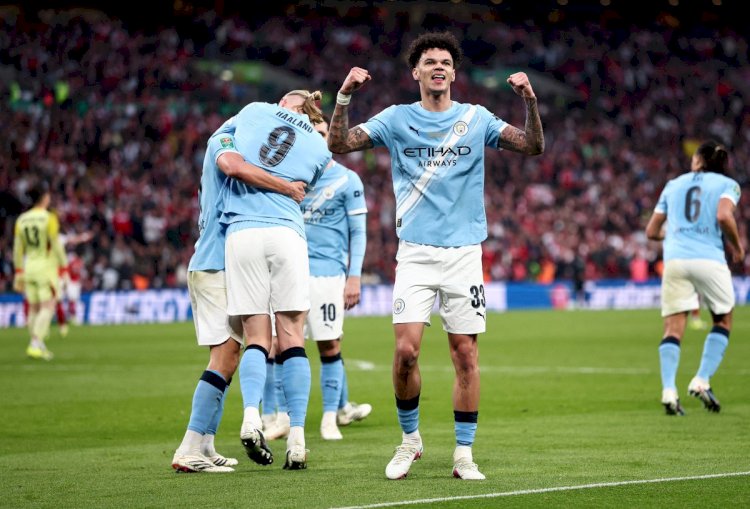 مانشستر سيتى يفوز على آرسنال ويتوج بكأس الكاراباو للمرة الـ9 في تاريخه
