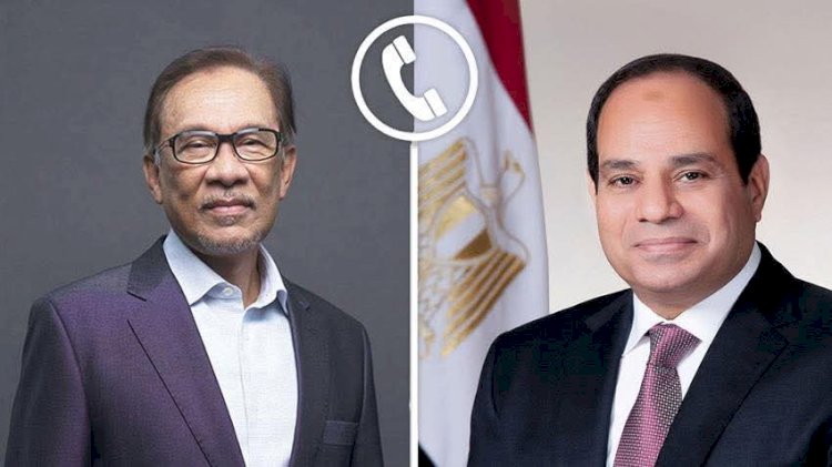 السيسي ورئيس وزراء ماليزيا يبحثان الأوضاع الإقليمية