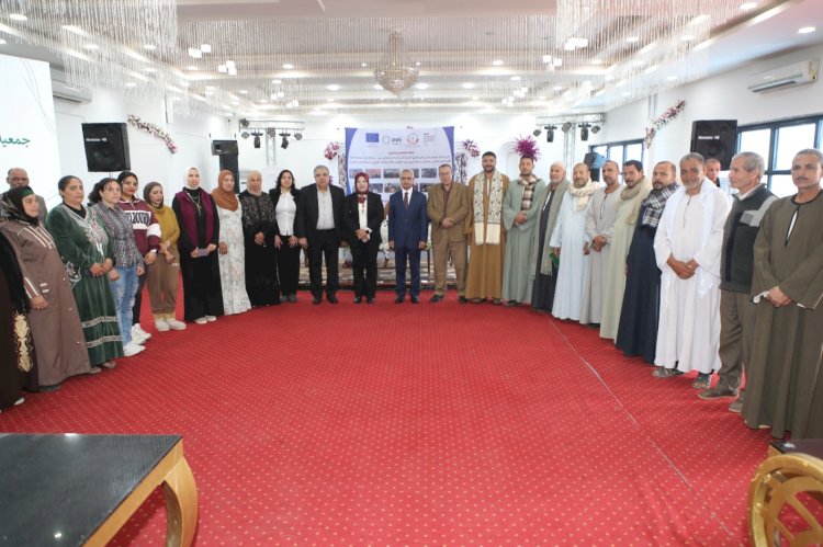 محافظ بني سويف يشهد اللقاء الختامي لفعاليات مشروع مشاركة
