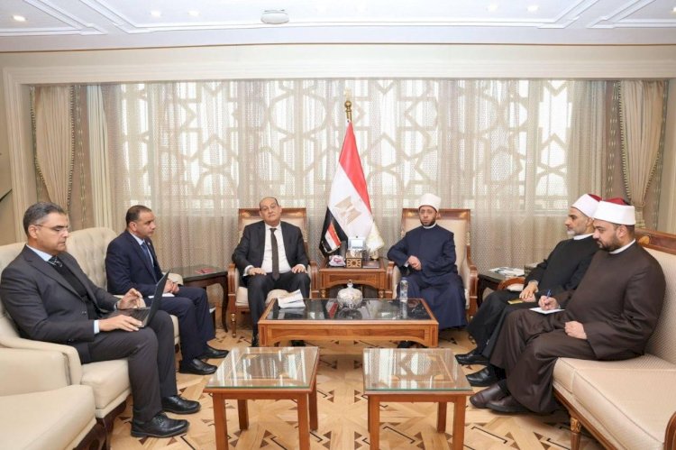 "الازهري و النجار"  يبحثان التعاون في المجالات الثقافية والدعوية