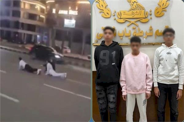 ضبط 3 أشخاص قاموا بتصرفات غير مسئولة أمام قائدى السيارات بكورنيش الإسكندرية